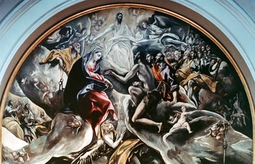 L'enterrement d'Oforgaz El Greco en toile 60x90cm pour sublimer l'ambiance de votre salon