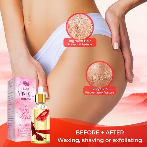 Image of Yoni Soap Bars & Natural Yoni Oil Set, Natural Yoni Oil Vaginal Wash for Women Feminine Wash Vaginial Deodorants pH Balance, Eliminates Odor, Feminine Oil 30ml /1 oz, 2Pcs 3.53 oz Vaginal Care Soap