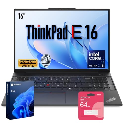 Lenovo ThinkPad E16 Gen 3 16" Intel Core Ultra 5 225H AI Business Laptop - image 1