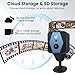 4K Spy Camera, True Wireless Hidden Camera, 2.4G WiFi Needed, Spy Cam Home, 30-Day Standby, Portable Cordless Security Camera with Cloud/SD Storage, Auto Night Vision, More Precise Motion Detection