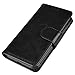 iPhone 6S Plus Case, iPhone 6 Plus Case, UrSpeedtekLive Luxury PU Leather Flip Wallet Case Cover with Card Slots Holder w/Magnetic Closer & Kickstand for Apple iPhone 6S Plus / 6 Plus - Dark