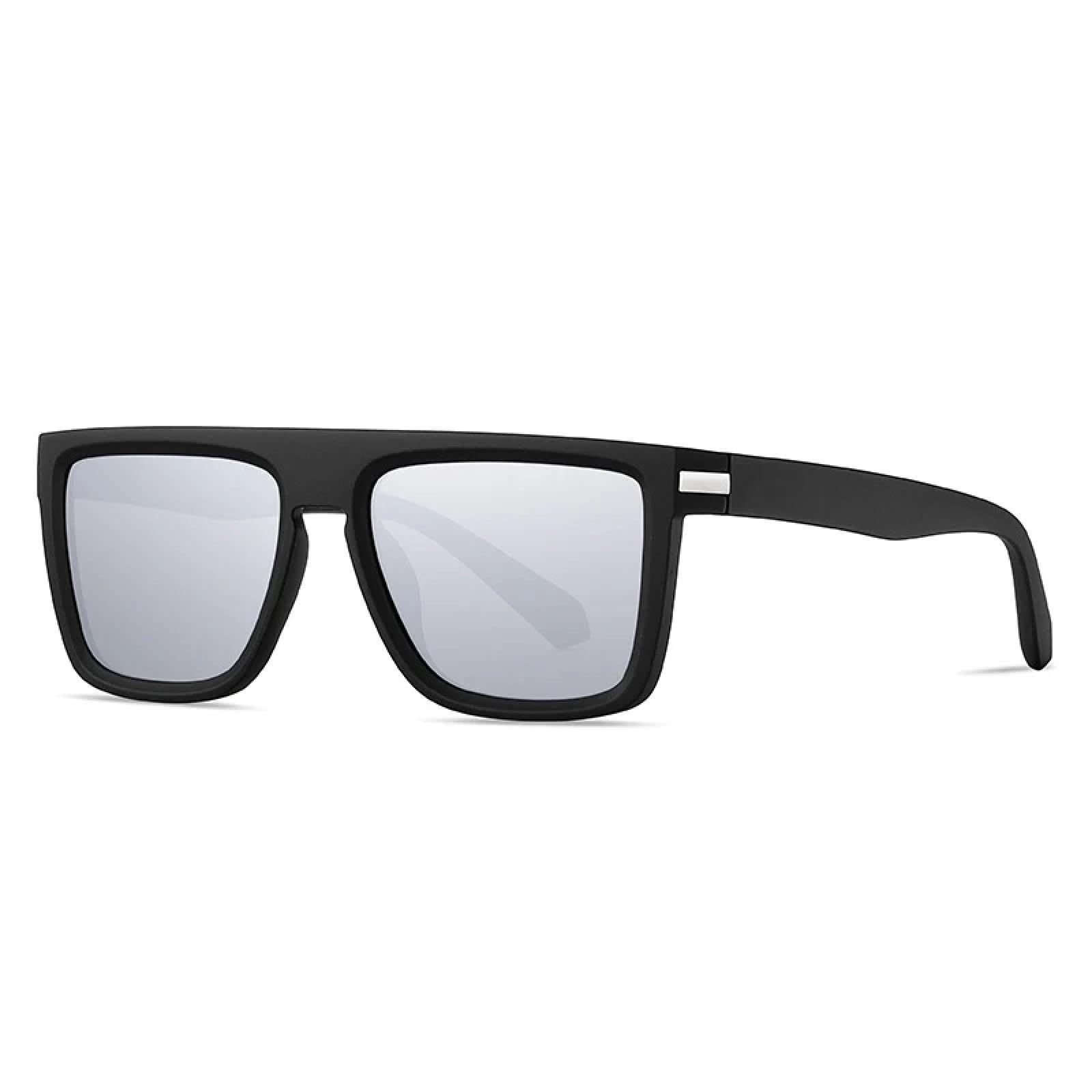 Męskie okulary przeciwsłoneczne z polaryzacją, modne okulary lustrzane, okulary przeciwsłoneczne UV400 dla kobiet