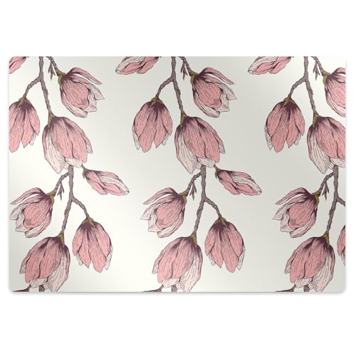 Tapis chaise protège-sol rectangulaire imperméable 100x70