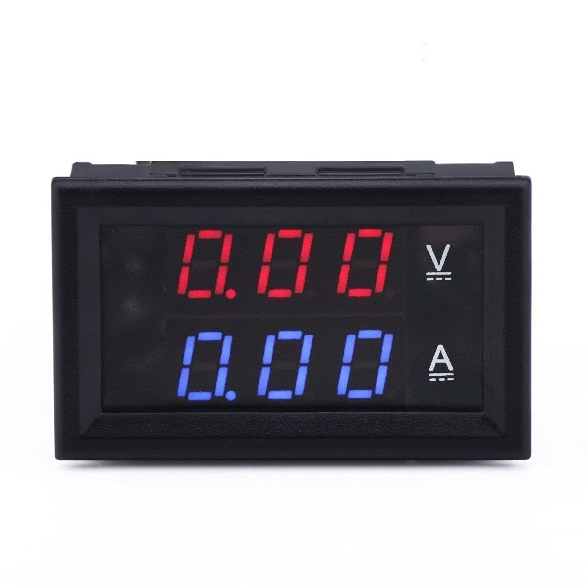 D&V High Quality CT-VA 0-100V 10A DC Dual Led Red and Blue Digital Voltmeter Ammeter Monitor Panel (B09478CN91) Amazon Price History, Amazon Price Tracker