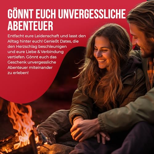 Date Ideen für Paare - Losbox für Paare mit 52 außergewöhnlichen Date Ideen - Jahrestag Geschenk für ihn - Partner Geschenke für unvergessliche Paarzeit - Valentinstag Geschenk für ihn & sie – Bild 5