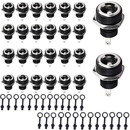 RUNCCI-YUN 5Pack 5.5 X 2.1 MM 10A DC Power Connector Jack Socket,12V DC... | UK