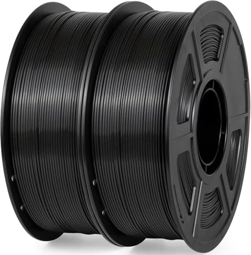 Image of 3D Printer PLA FilamentBlack 2kg 30-300mm /s for Bambu Lab AMS,AMSLite | High toughness is suitable for functional parts;prevents nozzle clogging and air bubbles1.75mm is suitable for Bambu printers