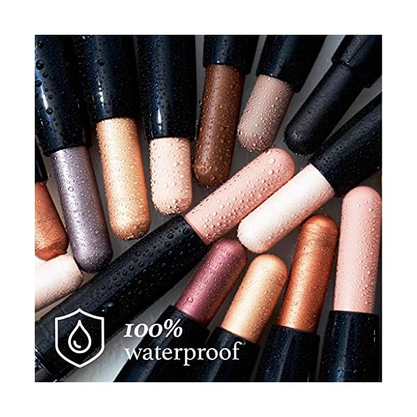 Julep-Eyeshadow-101-Creme-to-Powder-Waterproof-Eyeshadow-Stick-Champagne-Shimmer Julep Eyeshadow 101 Crème-to-Powder Waterproof Eyeshadow Stick â Champagne Shimmer â Long-Lasting, Crease-Proof, Medium Golden-Beige Shimmer Cream Eyeshadow with Built-in Smudger