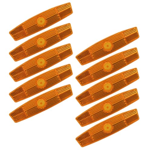 Frcolor �����\�ȃI�����W�z�C�[�����t���N�^�[10�Z�b�g �x���֔��˔� ���^�v���� �o�C�N���]�ԗp ��Ԃ̂ɍœK
