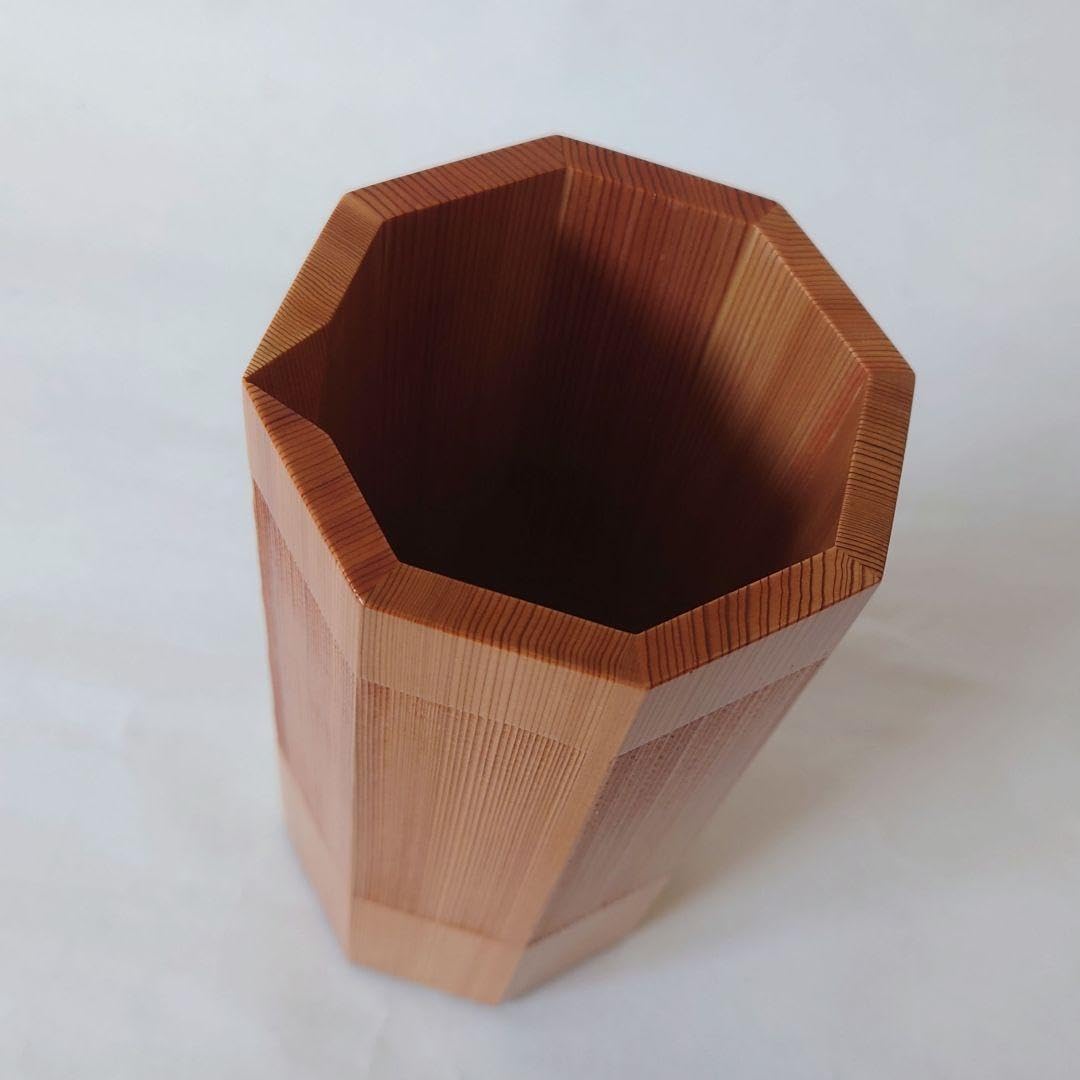 【美品・未使用】大館工芸社　秋田杉 八角形　アイスペール　水差しセット 大館工芸社 秋田杉 八角形 アイスペール 水差しセット