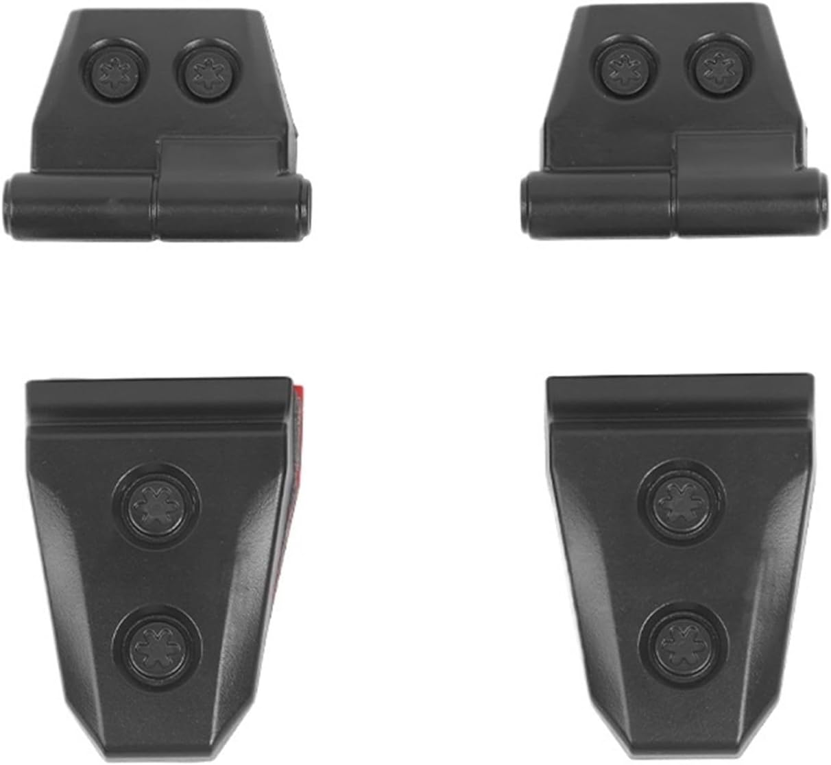 Car Rear Fog Light Lamp Decoration Cover Compatible For Suzuki Jimny 2007-2017 Tailgate Glass Hinge Trim Cover Exterior Accessories(Fog Light Cover)