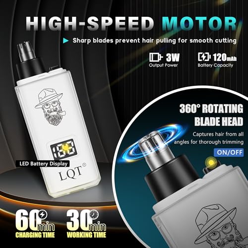 Image of Hair Clippers for Men Rechargeable Cordless Beard Trimmer & Electric Shaver, Hair Cutting Kit with LCD Display Gift for Dad, Husband, Men