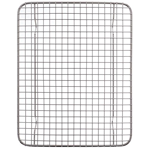 Browne Foodservice PG810 Silver Half Size Wire Pan Grate-PG810