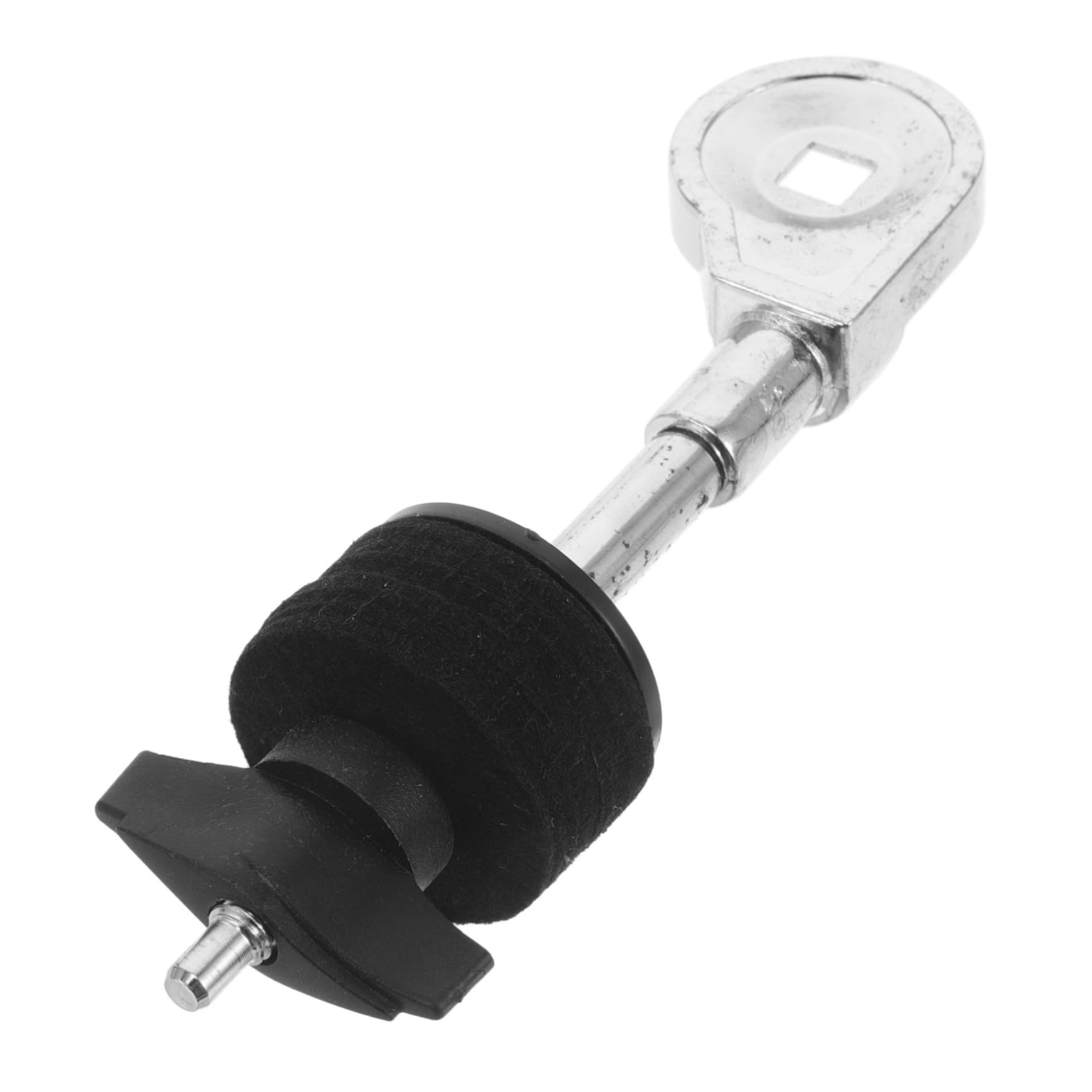 CIMAXIC Metal Drum Set Accessory Cymbal Mount Stand Attachment Drum Part Support Reliable for Drum Repair