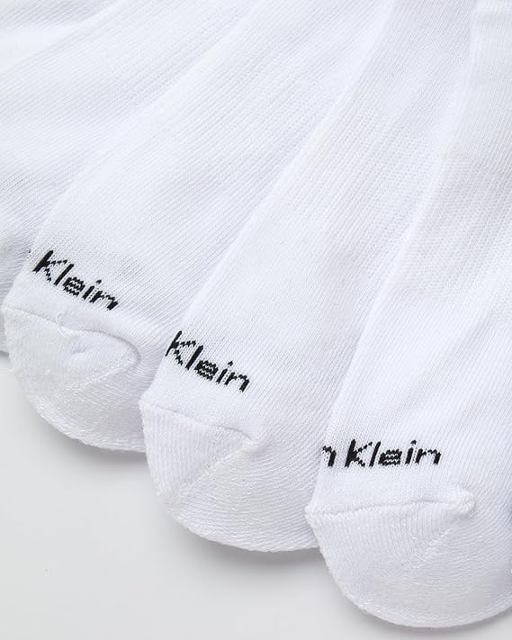 Image of Calvin Klein Womens 12 Pack Terry Cushioned High Quarter Socks