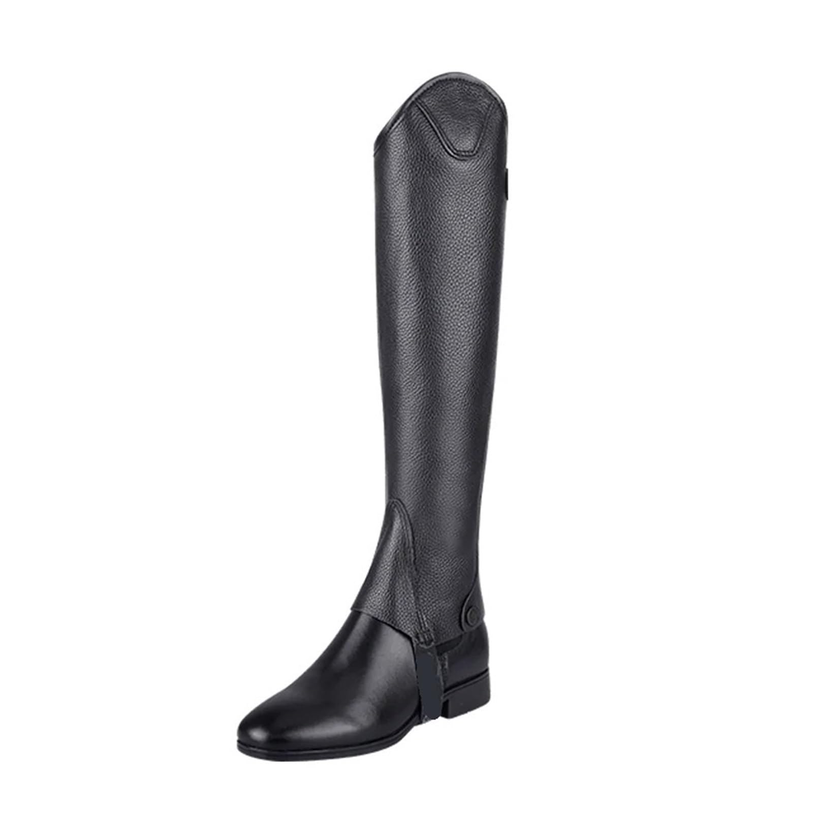 Reitgamaschen Leder Reitschutz Beine Sport Reitsport Chaps Stiefelüberzüge Gamaschen Unisex Flexi Reiten Halbchaps