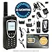 BlueCosmo Iridium Extreme Satellite Phone & Middle East Africa 500 Minute 1 Year Prepaid SIM Card - Voice, SMS Text Messaging, GPS Tracking, Emergency SOS - Online Activation - 24/7