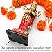alikiki Standing Lakshmi Idol Statue - 8.3”H Hindu Goddess Laxmi MATA India Diwali Pooja Item Home Office Temple Mandir Shrine Altar Puja Spiritual Decor Ideal Diwali Gifts for Indian Friend Relative