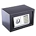 Price comparison product image Electronic Home Security Safe, 8.5L/16L Solid Steel Digital Safe, Lock Box, Cash Box, Security Box for Office or Home Use, Black (8.5L)