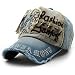 King Star Men Solid Flat Bill Hip Hop Snapback Baseball Cap Cross-Black