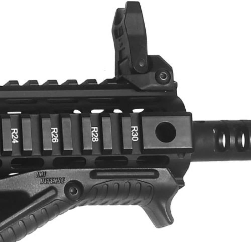 IMI Defense Black Front Polymer Flip Up Sight Tactical & Sports - Image 4