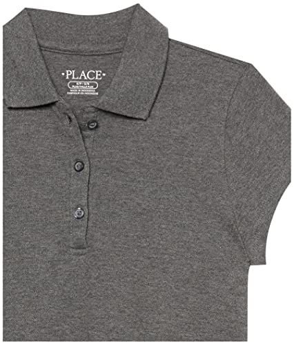 Image of The Children's Place baby-girls And Toddler Short Sleeve Ruffle Pique Polo