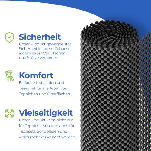 HAYATEC Tappetino antiscivolo per tappeto