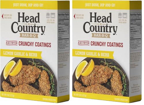 Head Country Air Fryer Crunchy Coating - Lemon Garlic &