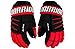 WARRIOR Junior Alpha QX3 Gants, QX3 Junior Glove BRD BK/Red 11, Noir/Rouge