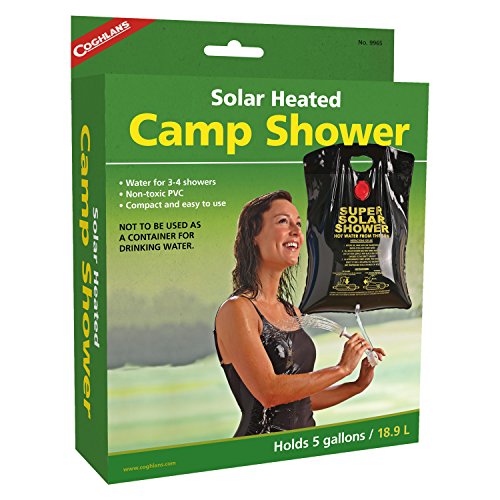 Coghlans 9965 5 Gallon Solar Heated Camp Shower