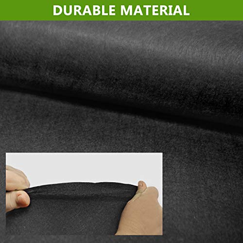image for N/H Cheruje 4 FT × 250 FT Weed Barrier Landscape Fabric Non-Woven Fab