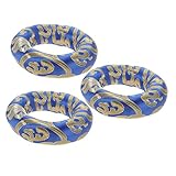 BESTonZON 3pcs Tibetan Singing Bowl Cushion Handcrafted Cotton Mat with Embroidered Design Diameter Lightweight and Portable Sound Bowl Holder for Meditation and Yoga