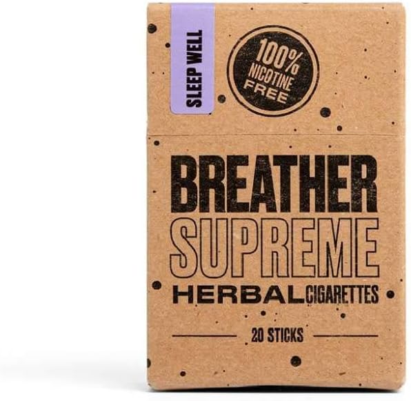 Herbal Cigarettes - Tobacco and Nicotine Free 4 Packs 80 Smokes : Health & Household