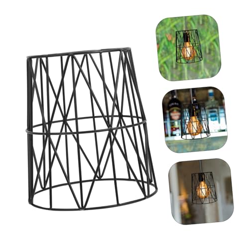 Abaodam 口径 鉄製ペンダントランプシェード ヴィンテージレトロデザイン 多用途照明用頑丈な吊り下げシェード リビング 寝室 書斎対応