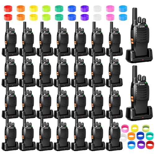 Image of Retevis H-777 Portable FRS 2 Way Radio, Walkie Talkies Long Range (30 Pack)