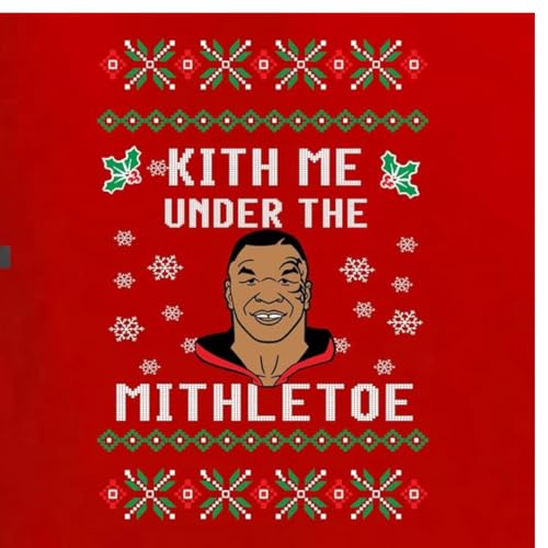 Pure Essence Merry Mike Tyson Ugly Christmas Sweater Unisex Crewneck Graphic Sweatshirt3