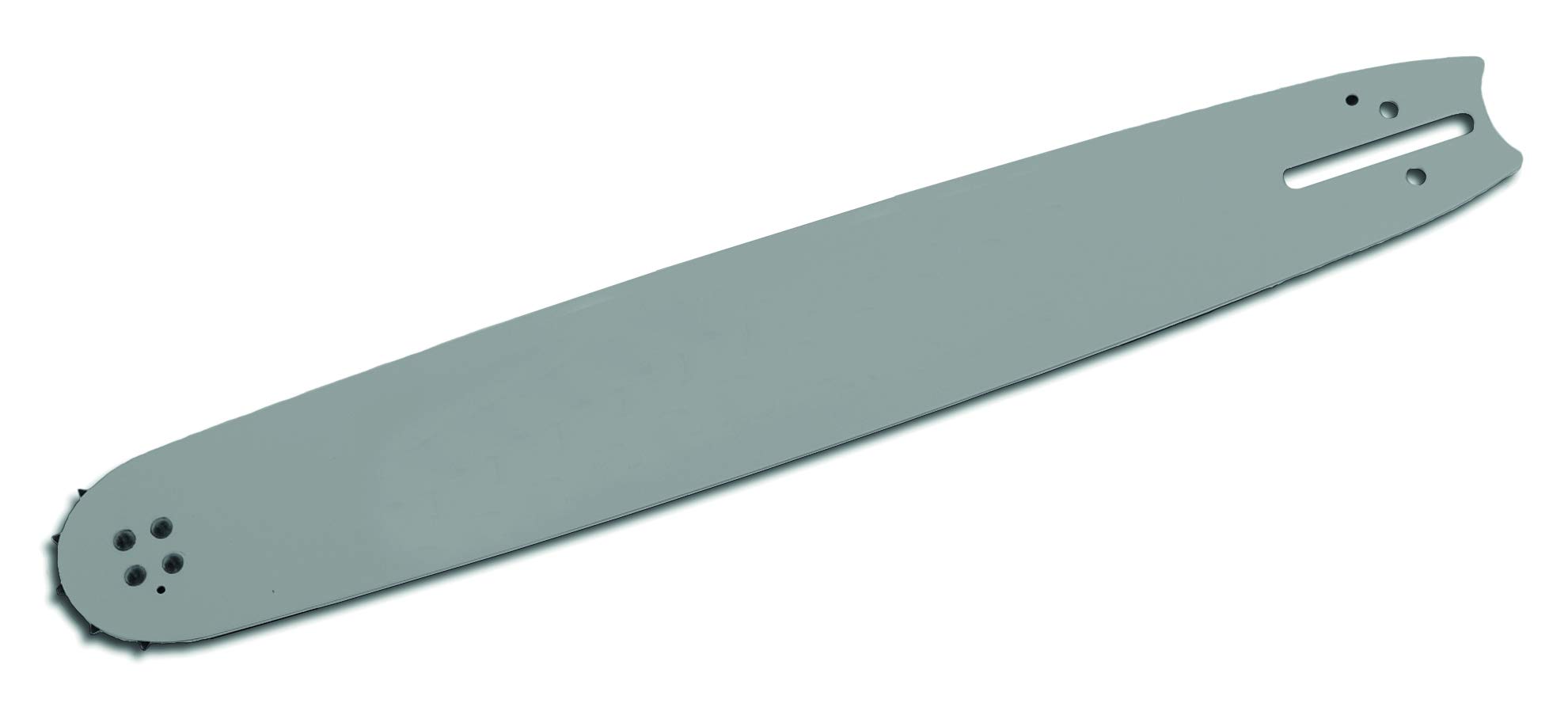 Rail de chaîne 45 cm 3/8 Ratioparts Haute Précision de Coupe 1,5 mm Gris