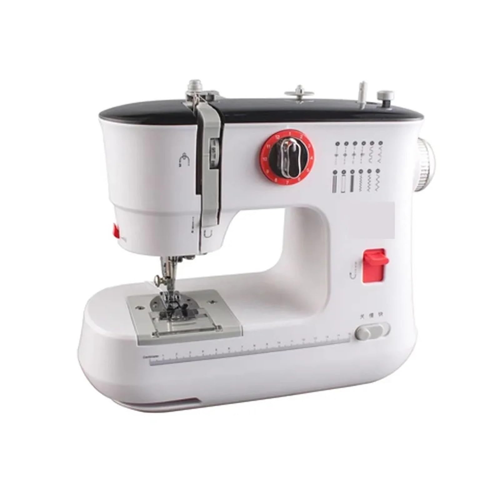 Edede One Color Sewing Machine, Automatic Overlock Sewing Machine Home Electric Small Desktop Multi-Functional Eating Thick Sewing Machine