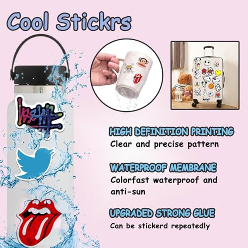 Aufkleber 200 Stück, Vinylaufkleber Graffiti Style Stickers Deko für Auto Motorräder Fahrrad Skateboard Snowboard Gepäck Laptop Aufkleber MacBook iPad und mehr, Geschenk für Jugendliche Erwachsene