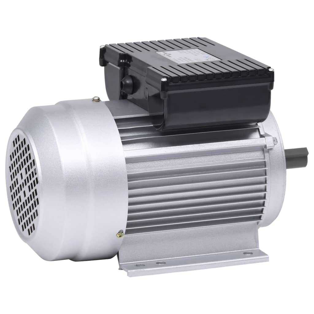 INLIFE Motor eléctrico monofásico de aluminio, 1,5 kW, 2 CV, 2 pines, 2800 rpm, 15,32 kg, 148001