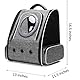 N/D Pet Carrier Rucksack für große Katzen und kleine Welpen, Space Capsule Bubble Cat Carrier Rucksack für Fat Cat (Grau)
