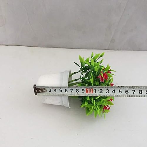 Miniatura 7 de dalismotemp Flores artificiales en maceta para jardín, boda, cocina, jardín, centros de mesa, ramos de bricolaje, decoración de fiesta en el hogar,