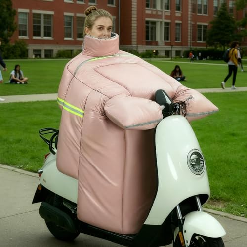 Couvre-jambes de scooter couverture épaisse imperméable coupe-vent