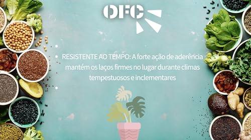 OFC Abraçadeiras Autoaderentes |rolo de 2 metros x 10mm |Abraçadeiras de fios e cabo |laço dupla fac