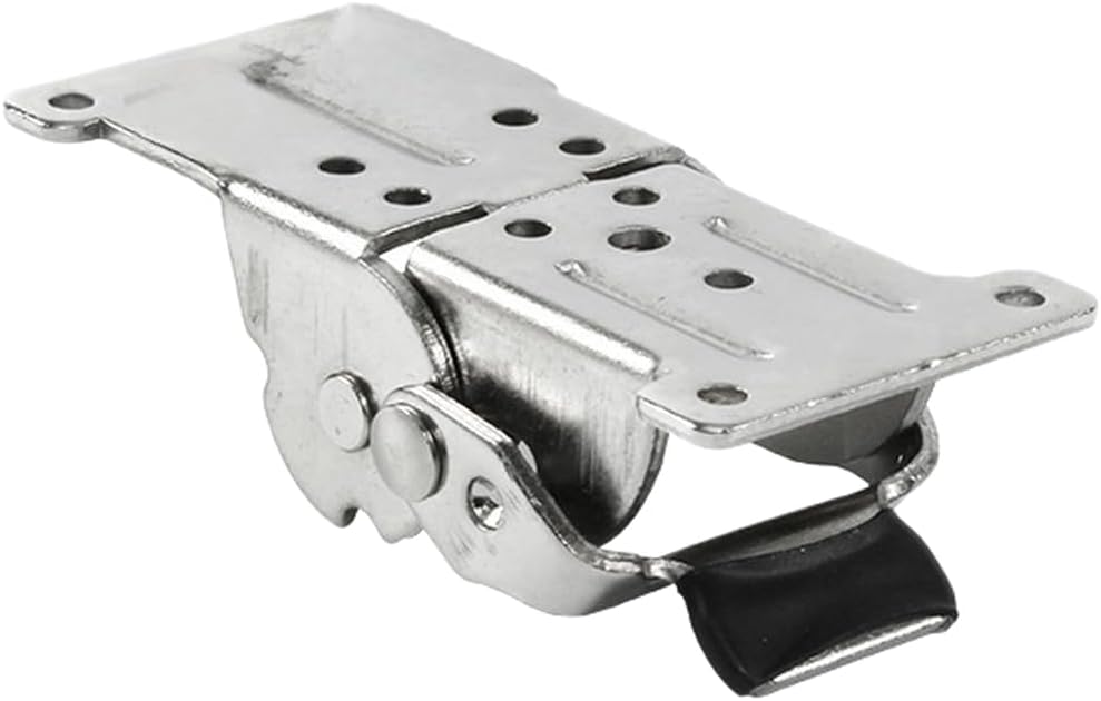 180-degree Folding Hinge with Self-locking Mechanism Heavy-duty Cold-rolled Steel Extension Hinge Rv Camper Trailer Tables – 70 X 54 X 73 Mm 30 Kg Load Capacity