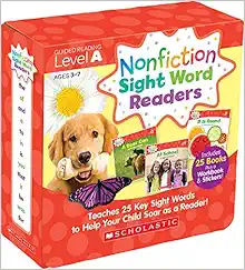 Nonfiction Sight Word Readers Parent Pack Level A: Teaches 25 key Sight Words to Help Your Child Soar as a Reader! book cover