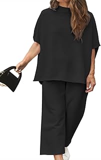 Beautife Plus Size Two Piece Lounge Set