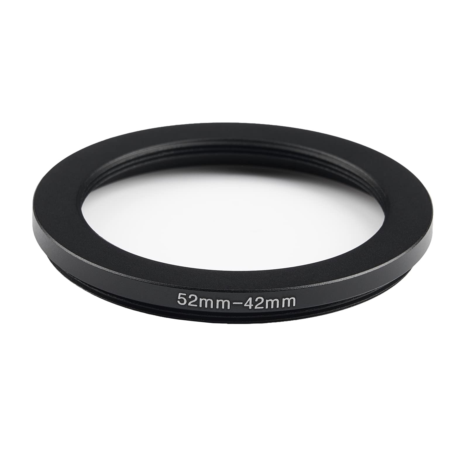 52mm to 42mm Step Down Ring Filter Adapter Metal Ring Step Down Rings Adapter Filter Compatible with All 42mm UV,CPL,ND,Lens Hood,Threaded Lens ect (52mm to 42mm)