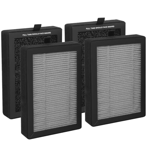 LV-H128 Replacement Filter Compatible with LEVOIT Air Purifier 4 Pack