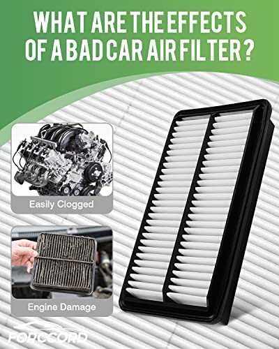 Image of 2-PACK Engine Air Filter CA12061# Fits for 2016-21 Pilot /MDX, 2017-25 26 Ridgeline, 2018-25 26 Odyssey, 2019-25 Passport Air Filter Replacement Accessories